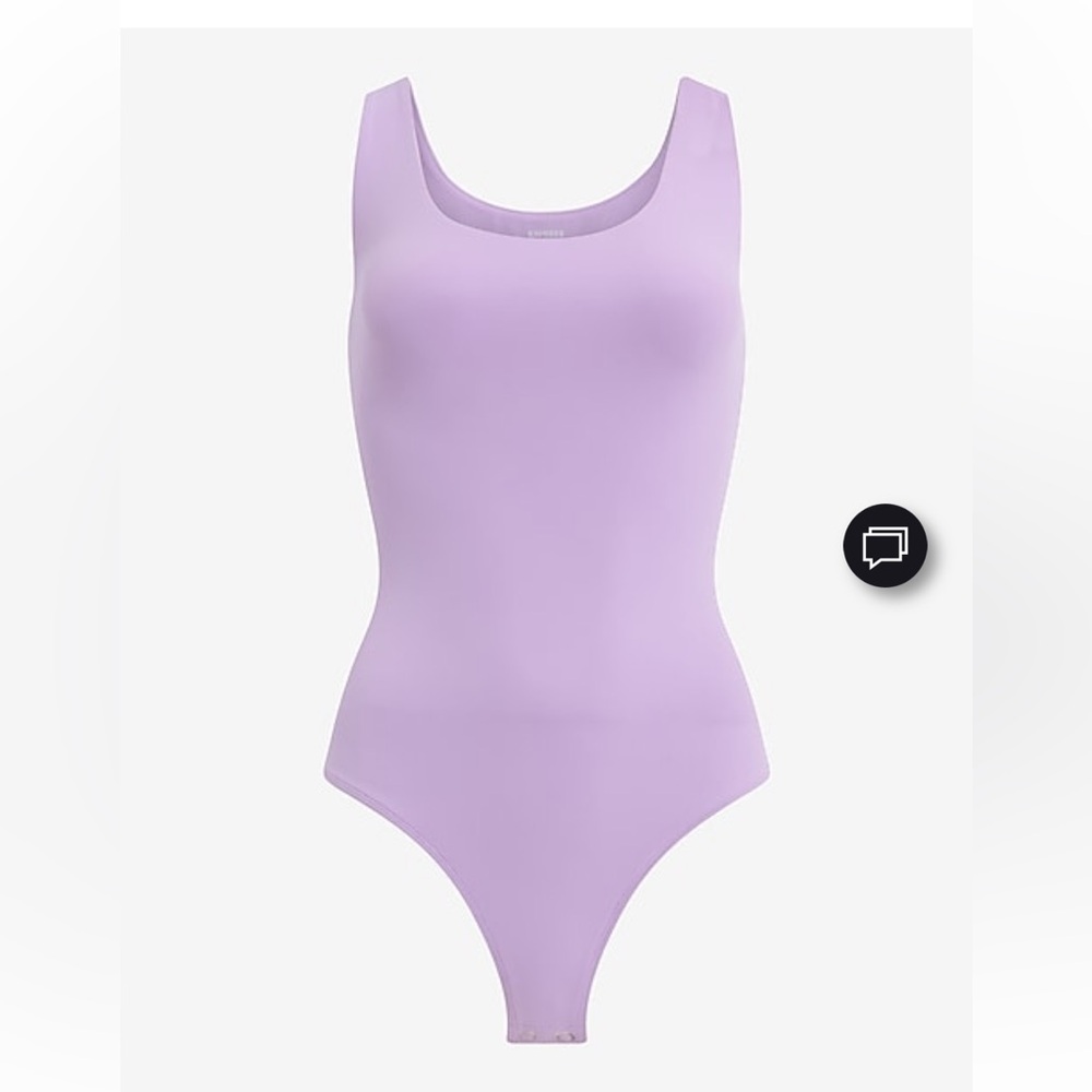 Express Body Contour Scoop Neck Bodysuit